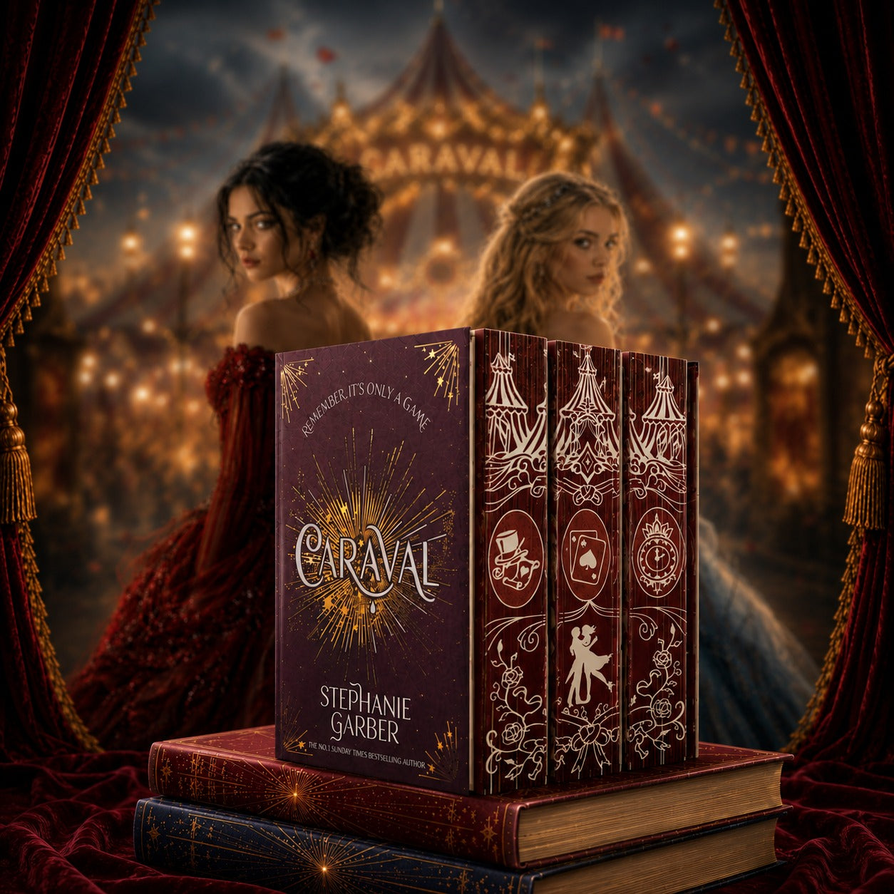 Caraval Series – Hand-Painted Edges Collector’s Edition