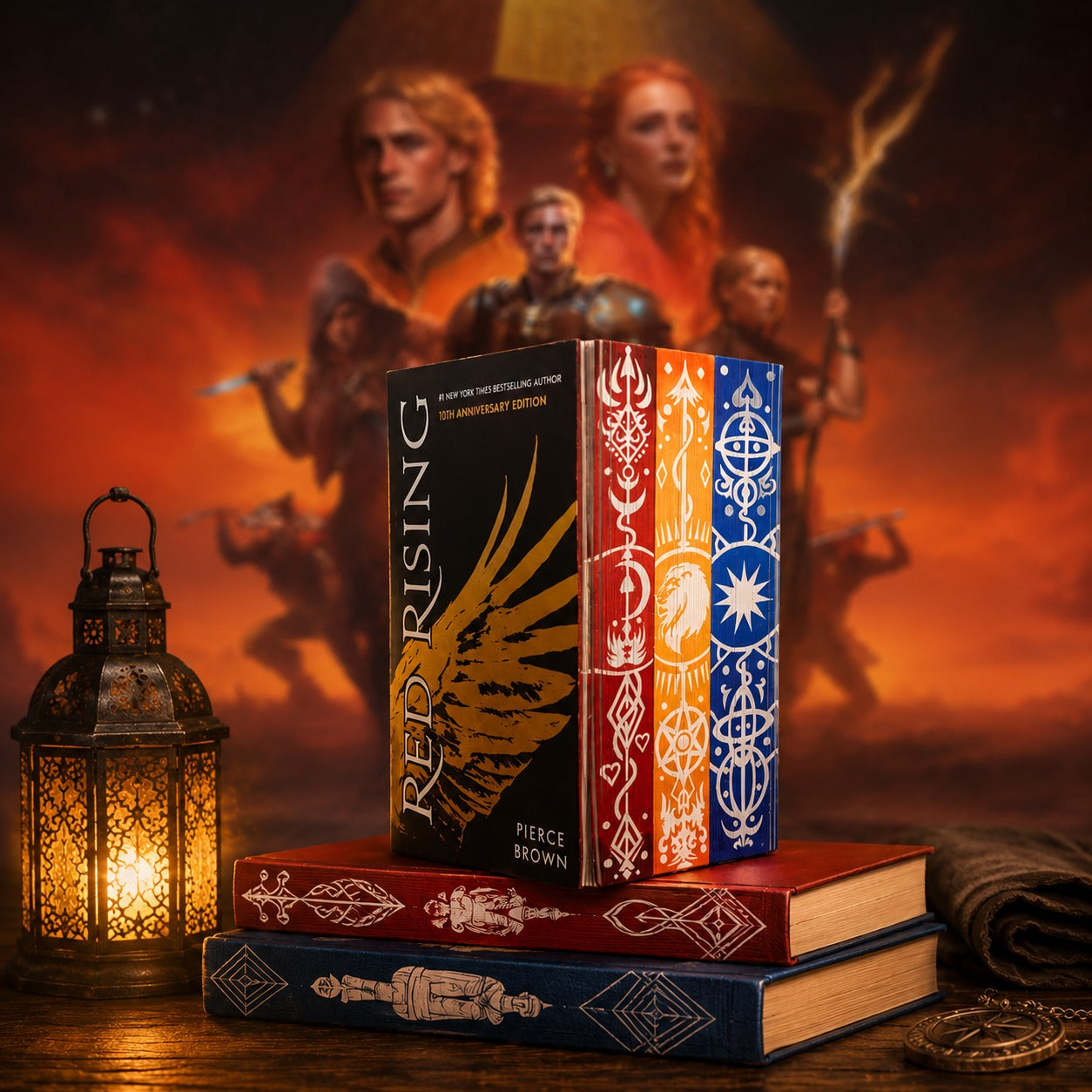 Red Rising Series – Hand-Painted Edges Collector’s Edition